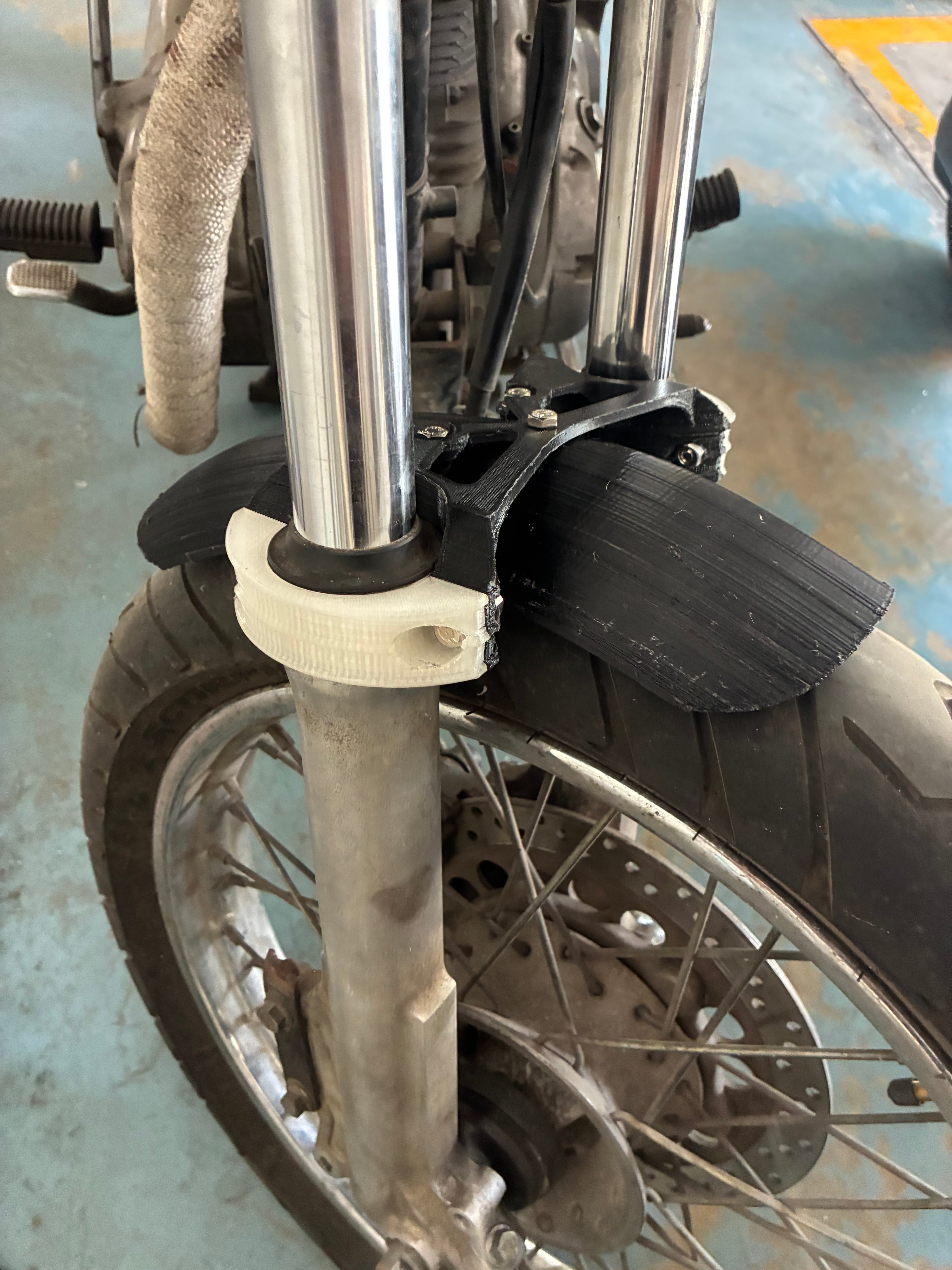Short Mudguard Classic 350